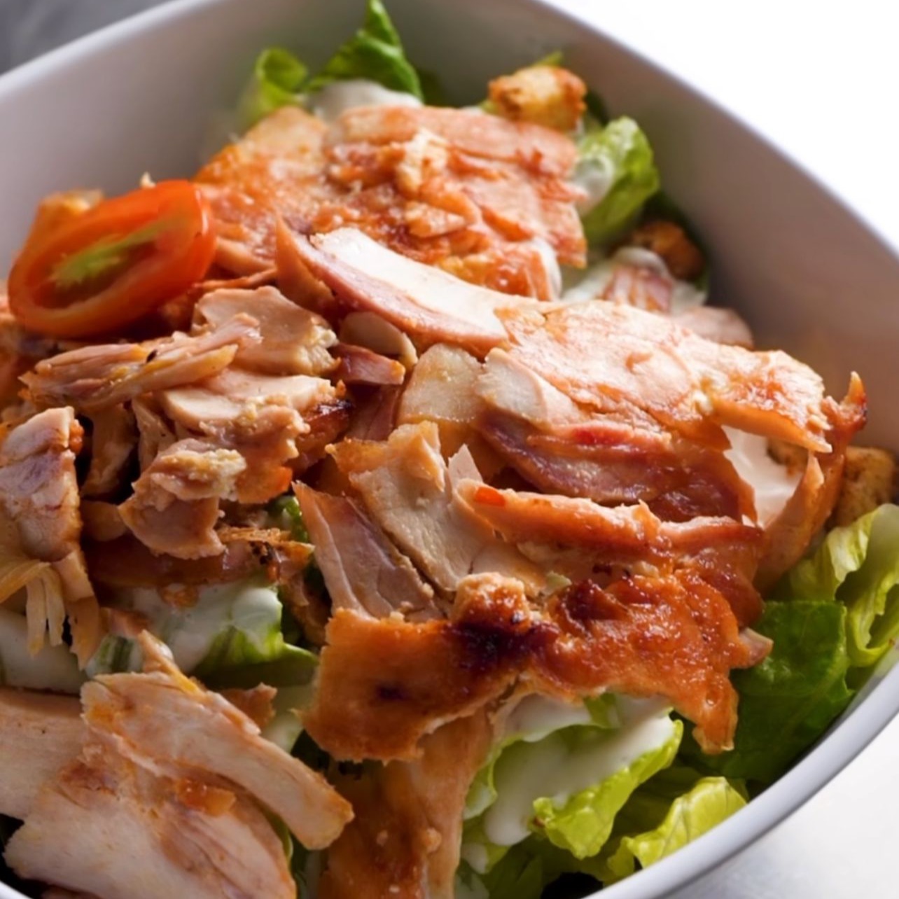 Shawarma Caesar Salad