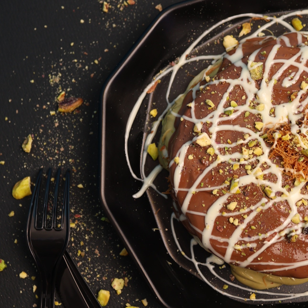 Dubai pancake ( swiss chocolate)