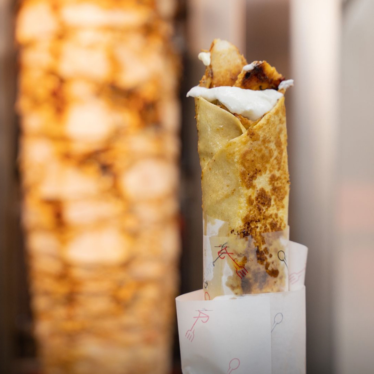 سندوش شاورما دجاج