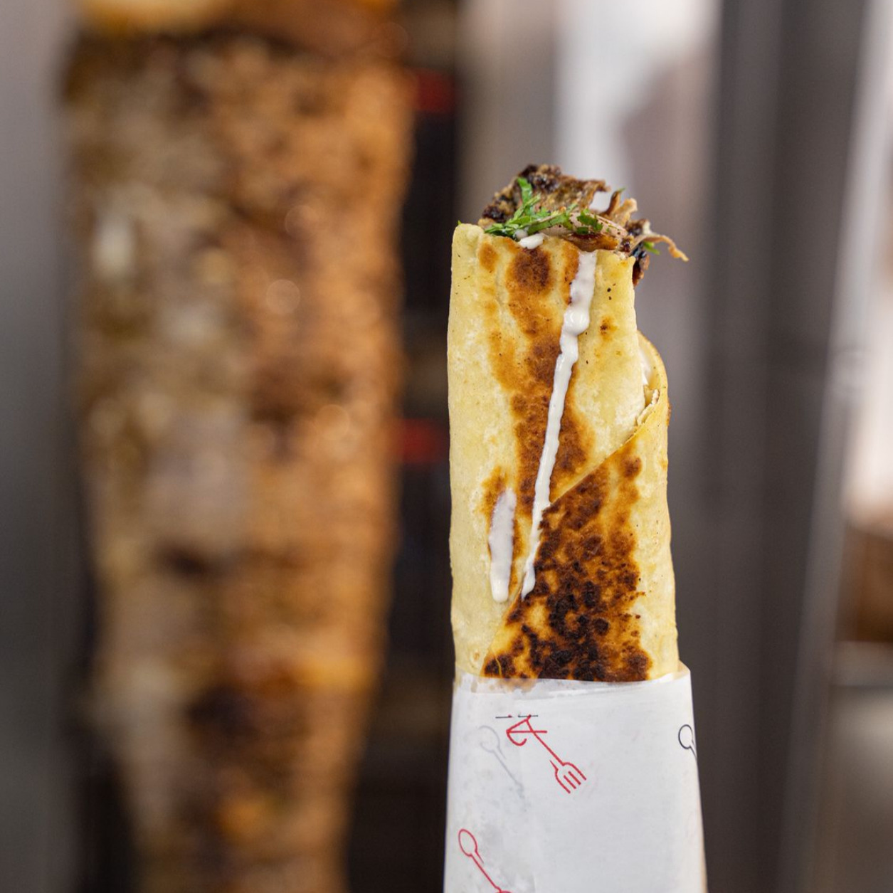 سندوش شاورما لحمة