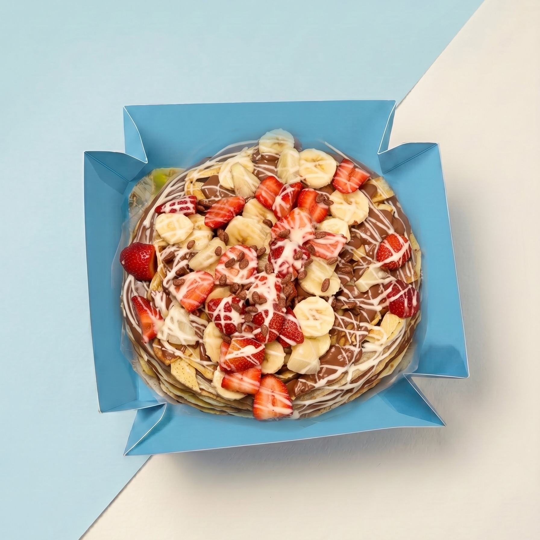 Fruits crepe