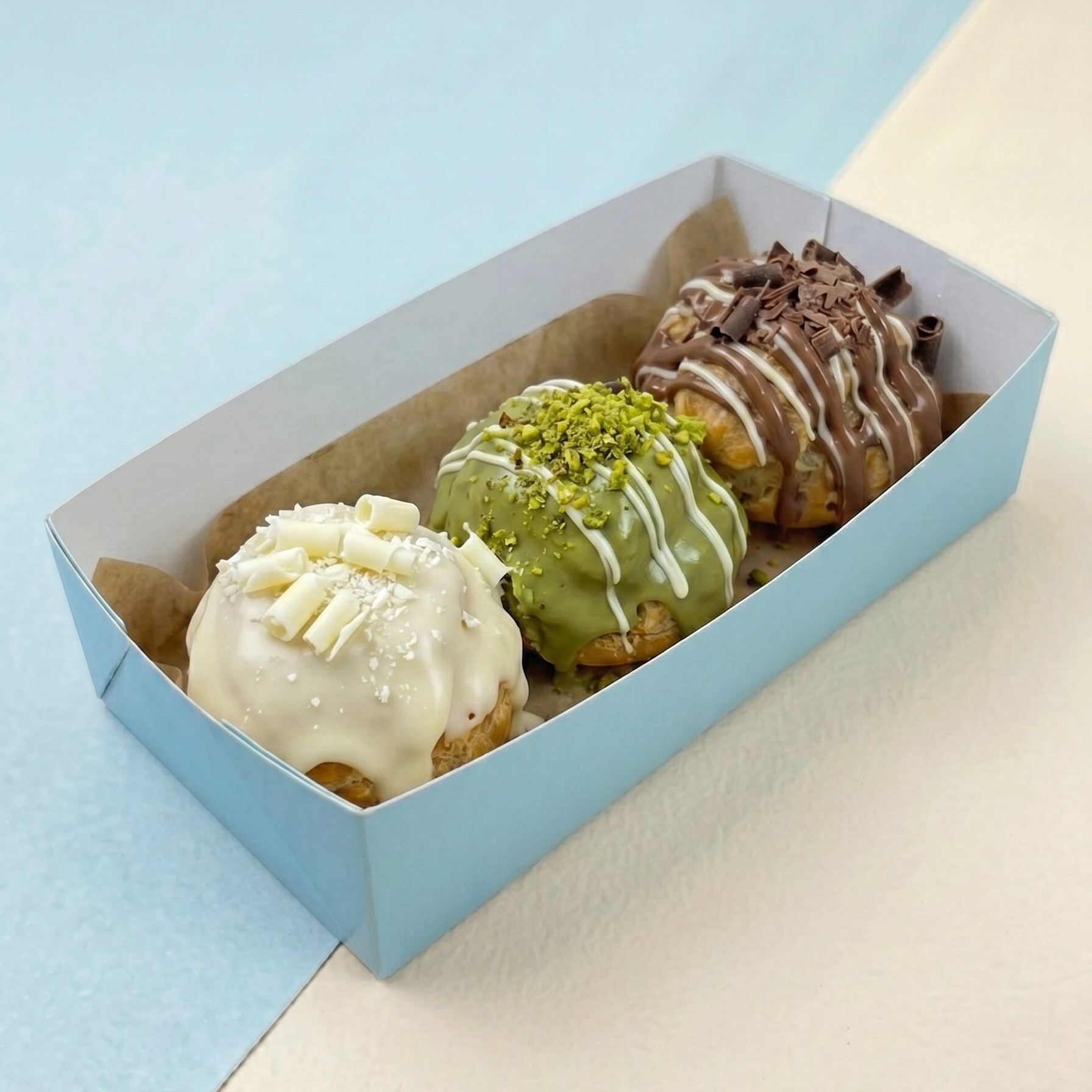 profiteroles 3pcs