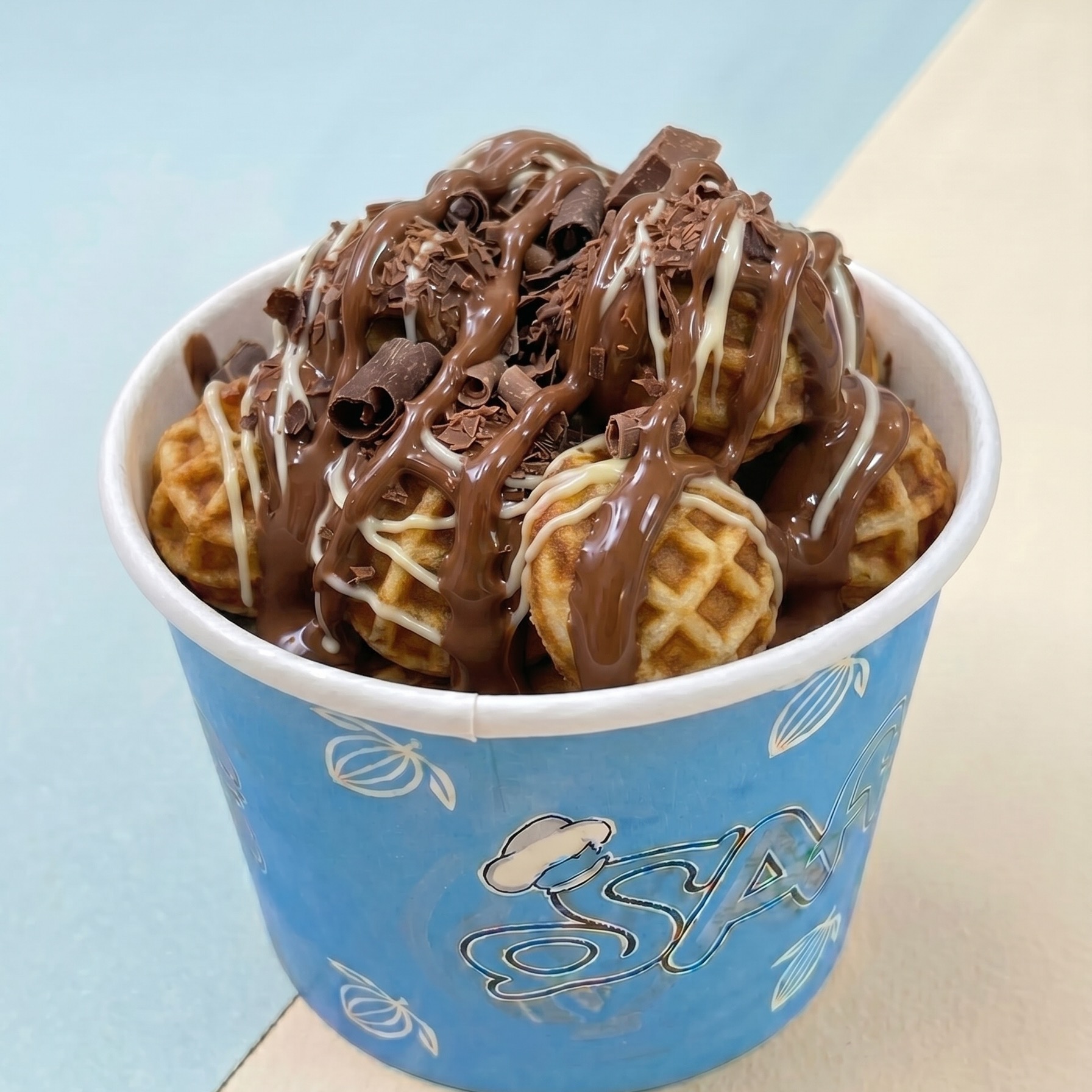 Waffle cup