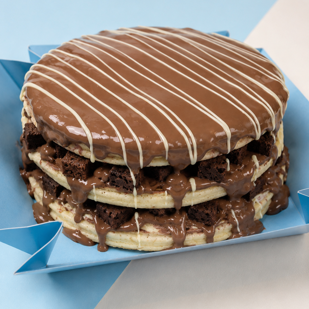 Brownie pancake