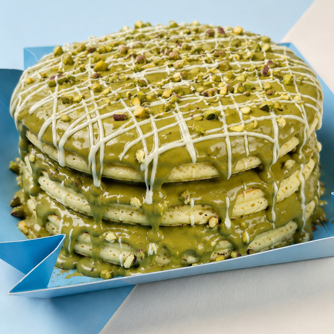 Pistachio pancake 